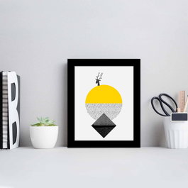 Wallity Cuadro Decorativo Enmarcado SCT-037 Multicolor